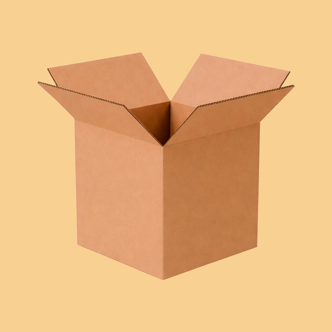 6x6x6 Cube - Corrugated Shipping Box