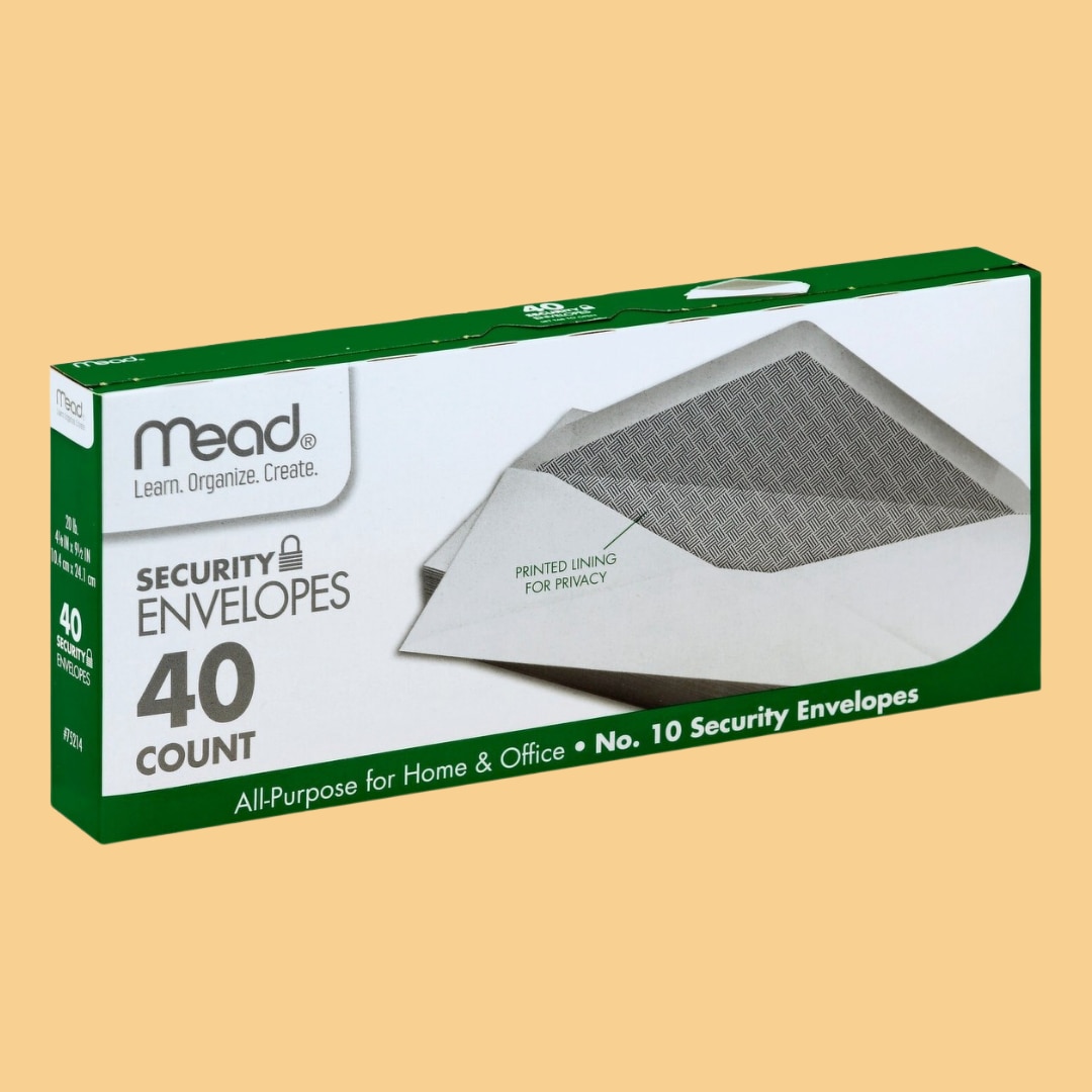 Mead Security Envelope (10.4 cm × 24.1 cm)